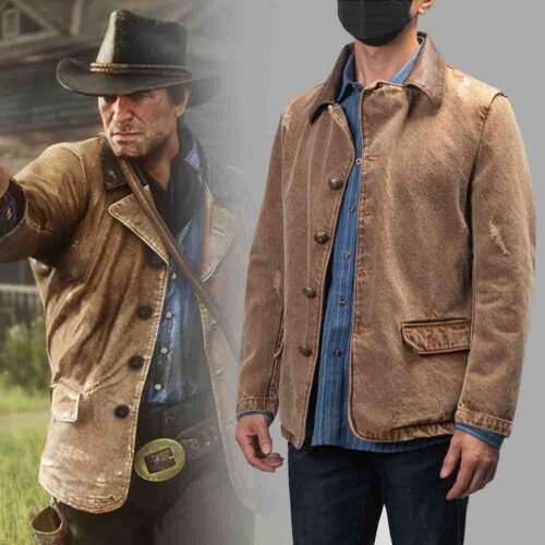 Arthur Morgan Cosplay Costume Jacket