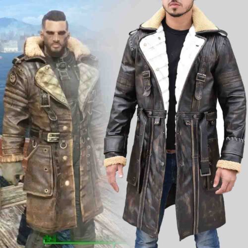 fallout 4 arthur maxson leather coat