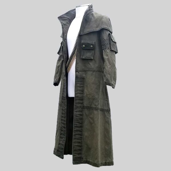 NCR Ranger Elite Riot Gear trench coat,