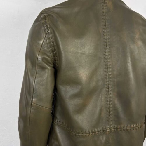 Aragorn long leather coat medieval cosplay jacket